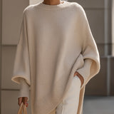 Yleisö poncho, oversize, luksus
