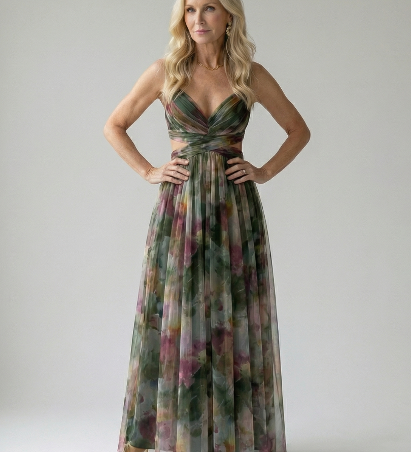 Mekana maxi -haljina