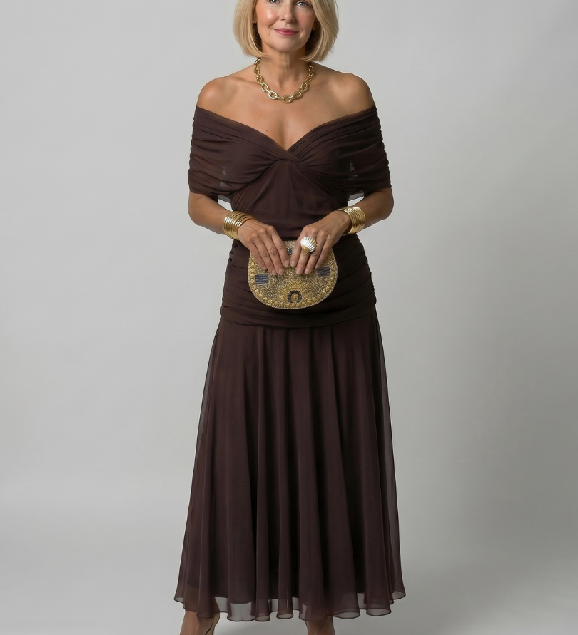 Halter-midi mekko