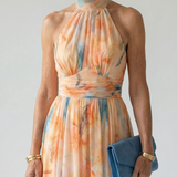 Mekana Halter Midi-mekko