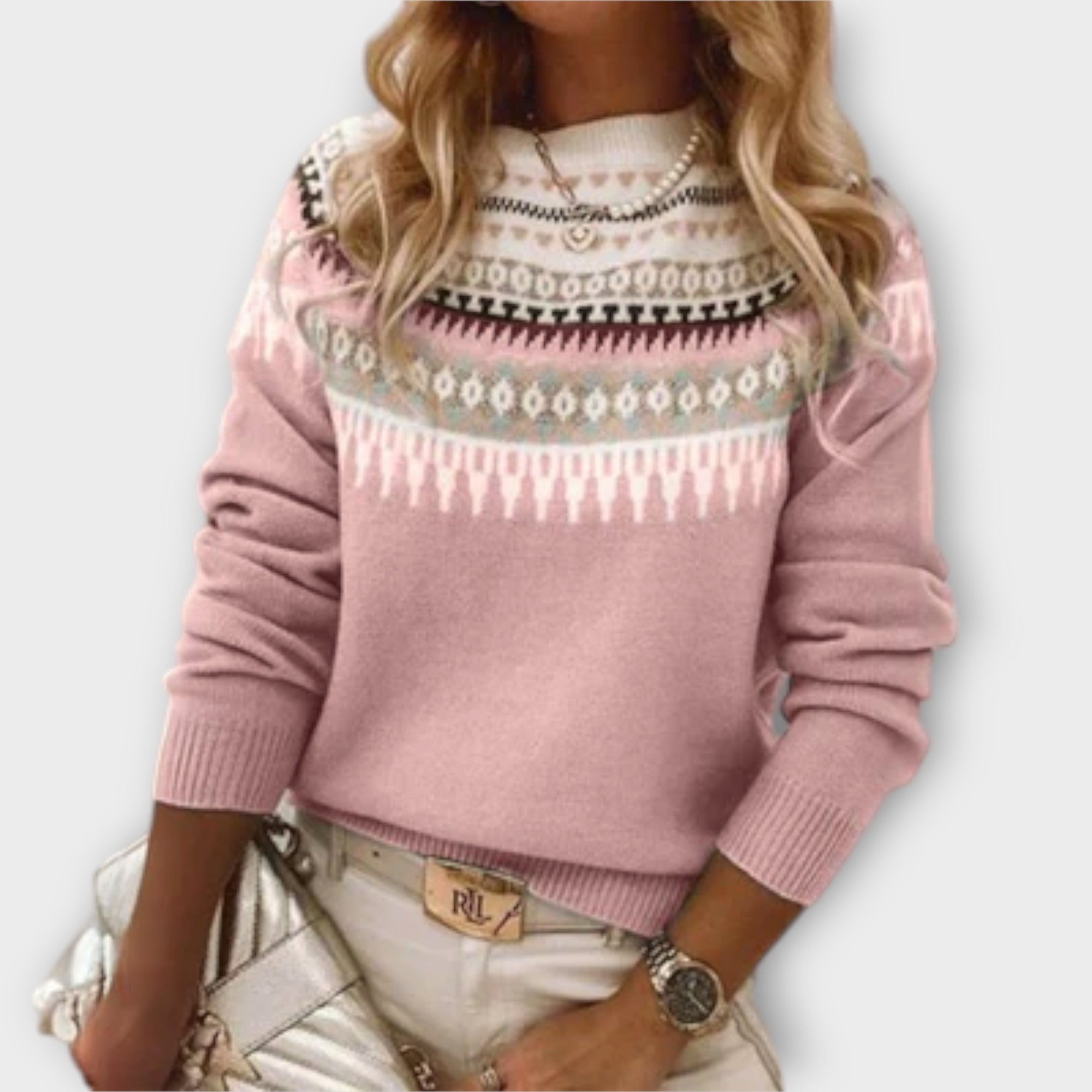Boho-naisten neulepaita