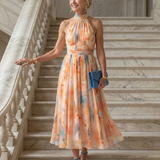 Mekana Halter Midi-mekko