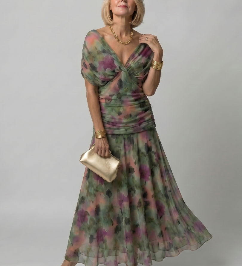 Halter-midi mekko