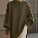 Yleisö poncho, oversize, luksus