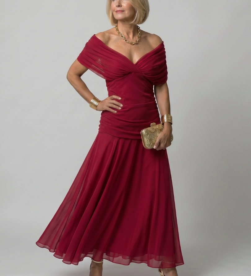 Halter-midi mekko