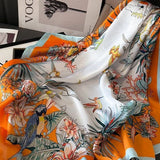 Cecile huivi 100% silkkiä 68 cm