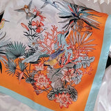 Cecile huivi 100% silkkiä 68 cm