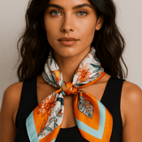 Cecile huivi 100% silkkiä 68 cm