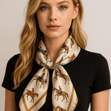 Šal 100% silkkiä 53 cm