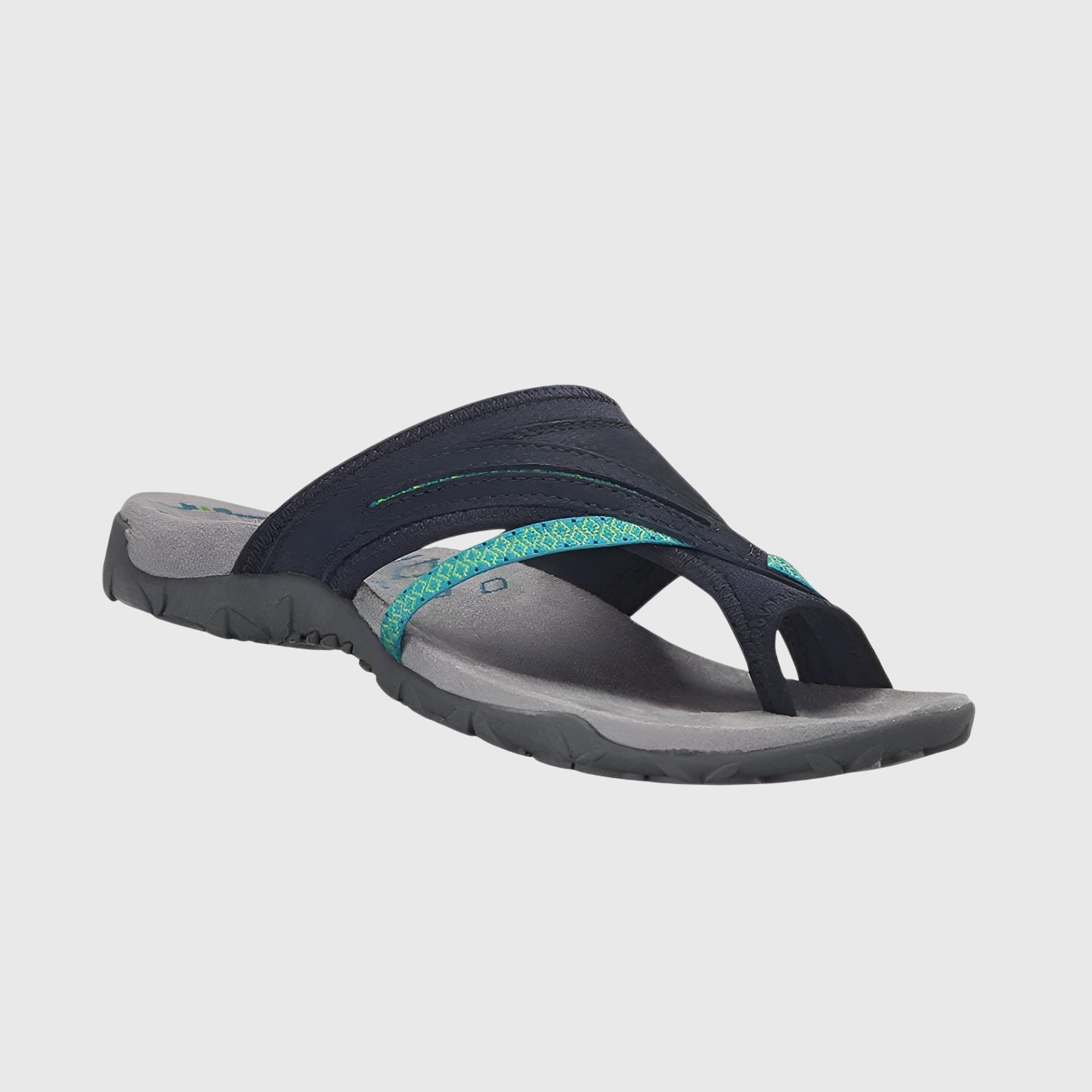 Ergonomiset sandaalit jade-värissä