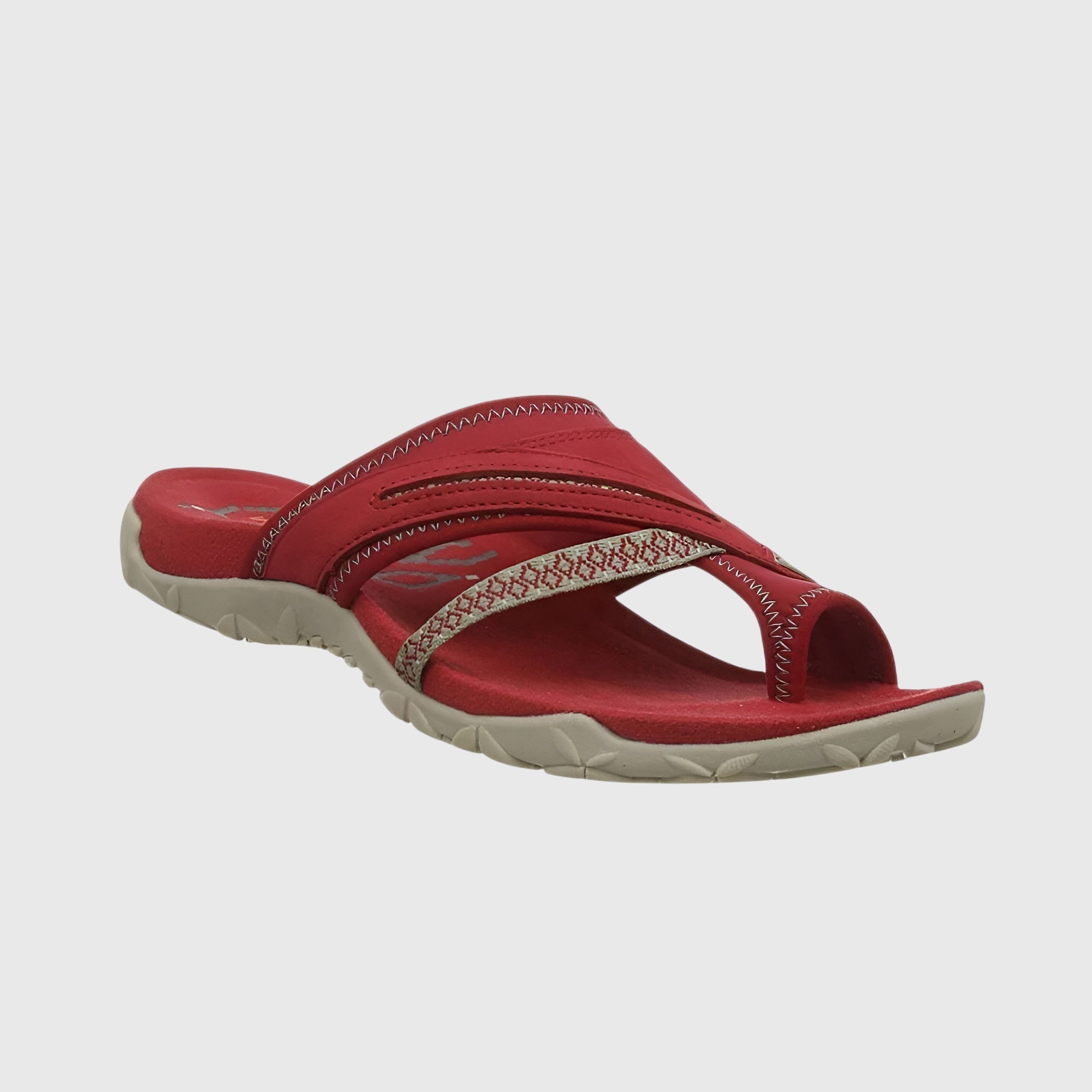 Ergonomiset sandaalit jade-värissä