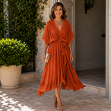 Monica | Elegantna Haljina sa V-Izrezom