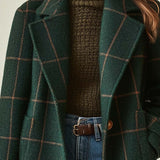 Tweed-takki, karhupainatus, retro